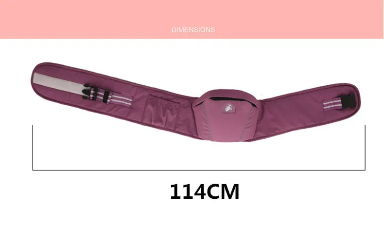 Porte-Bébé 9 en 1 Ergonomique avec Siège de Hanche – 360° Multipositions pour Bébé et Enfant