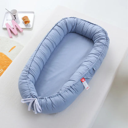 Cocon Bébé Pliable et Lavable – Nid Biométrique Portable pour Nouveau-Né, Lit de Voyage