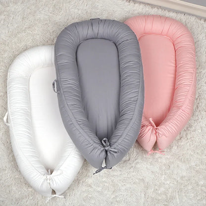 Lit Cocon Bébé Portable et Lavable – Berceau de Voyage Pliable pour Nouveau-Né et Nourrisson
