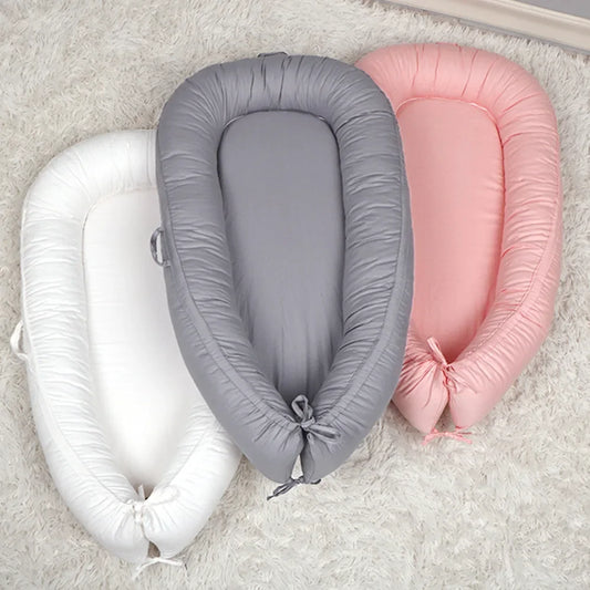 Lit Cocon Bébé Portable et Lavable – Berceau de Voyage Pliable pour Nouveau-Né et Nourrisson