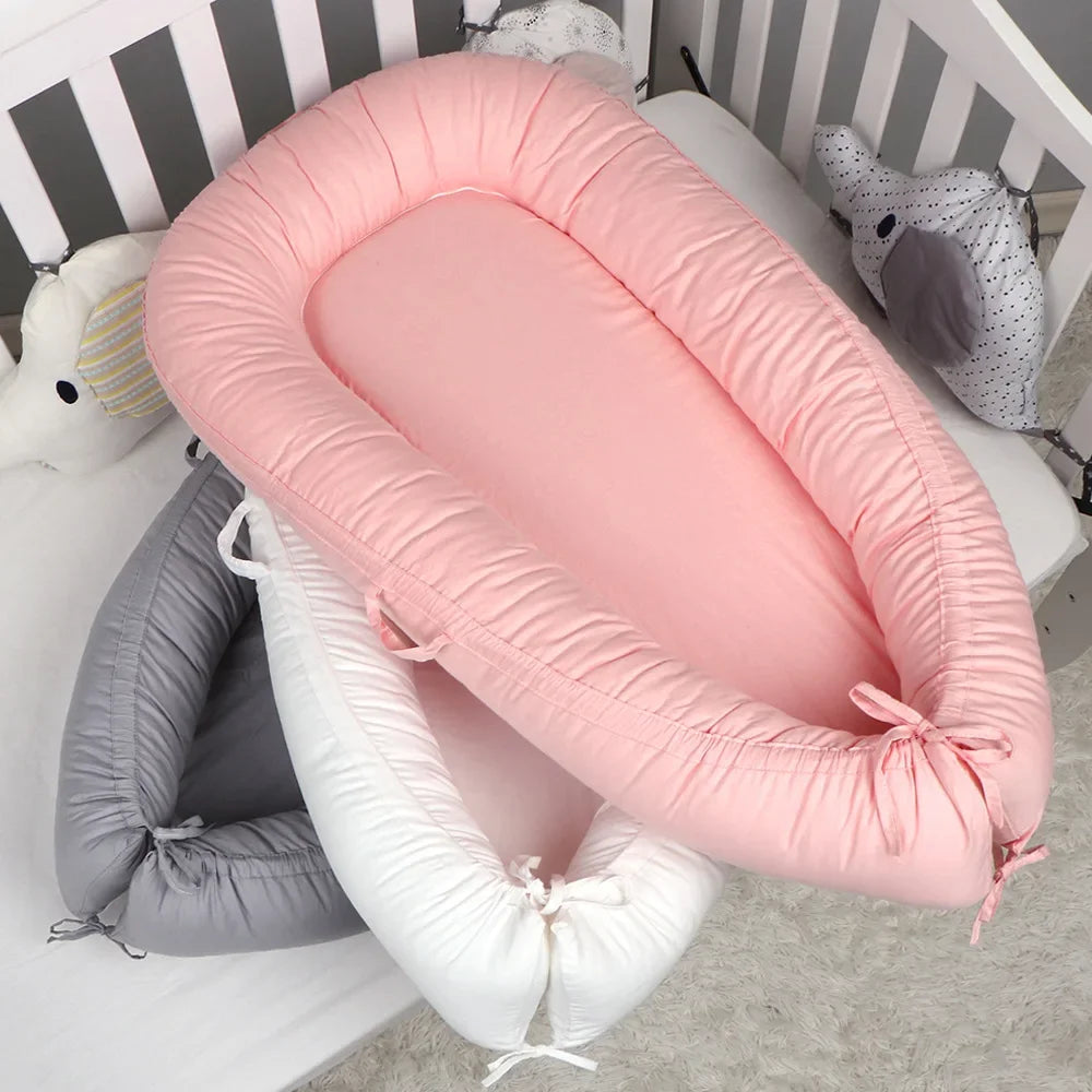 Lit Cocon Bébé Portable et Lavable – Berceau de Voyage Pliable pour Nouveau-Né et Nourrisson