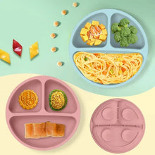 Assiette compartimentée